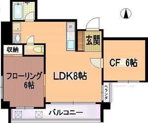 グレースカーサMの間取り
