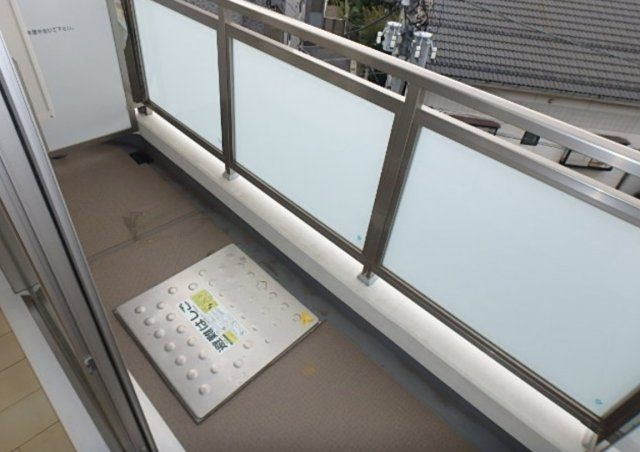 ユニバース大山のバルコニー