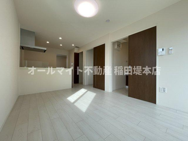 のアパートの居間・リビング