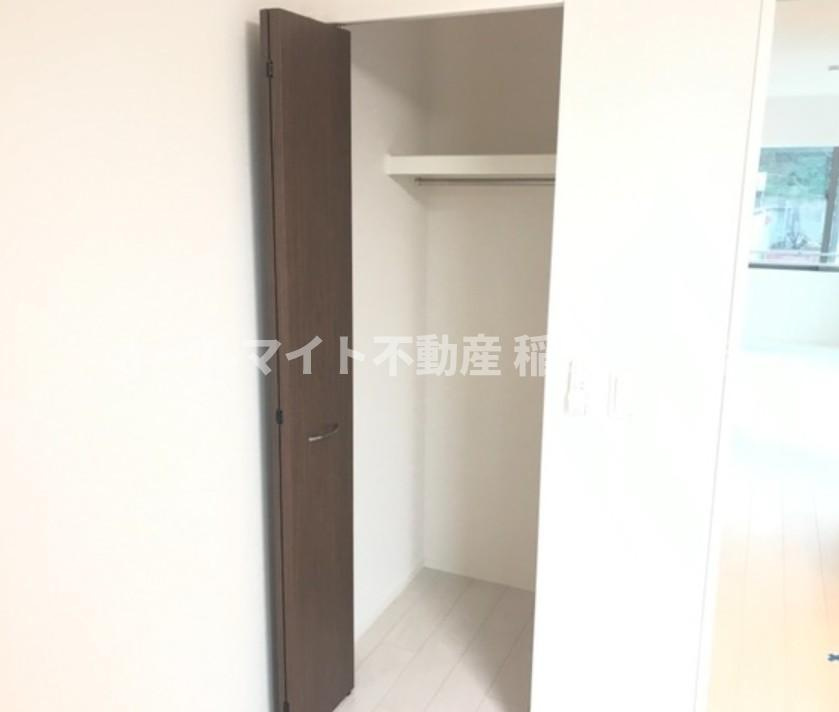 のアパートの収納