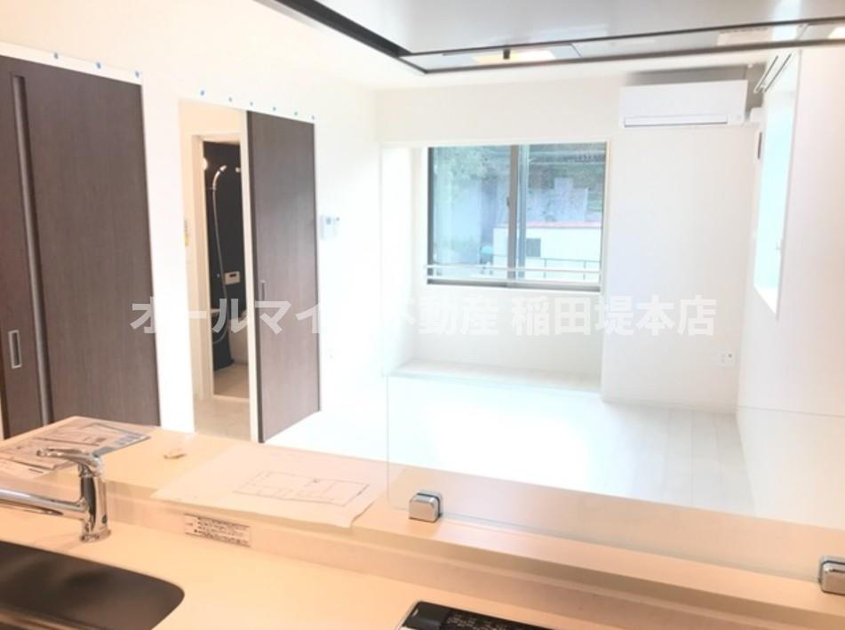 のアパートの居間・リビング