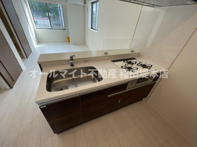 のアパートのキッチン