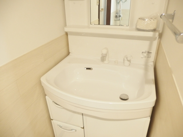 ドミールFUTABAの洗面所