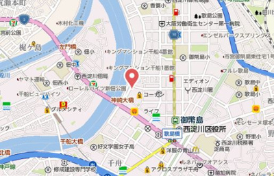 【地図】 | エスリード大阪クレストコート