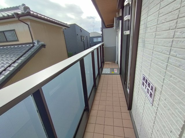 グレイスガーデン赤渋のバルコニー