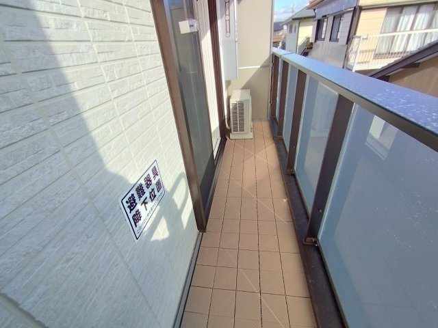 グレイスガーデン赤渋のバルコニー