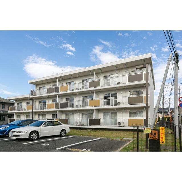 テレパレス柏てるて　南街区　２号棟の外観|おしゃれな外観です