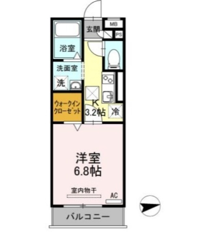 グレイスコートの間取り