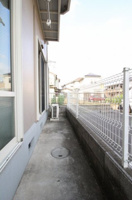 広々としたバルコニーです