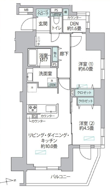 レーベンリヴァーレ北千住プライムアート