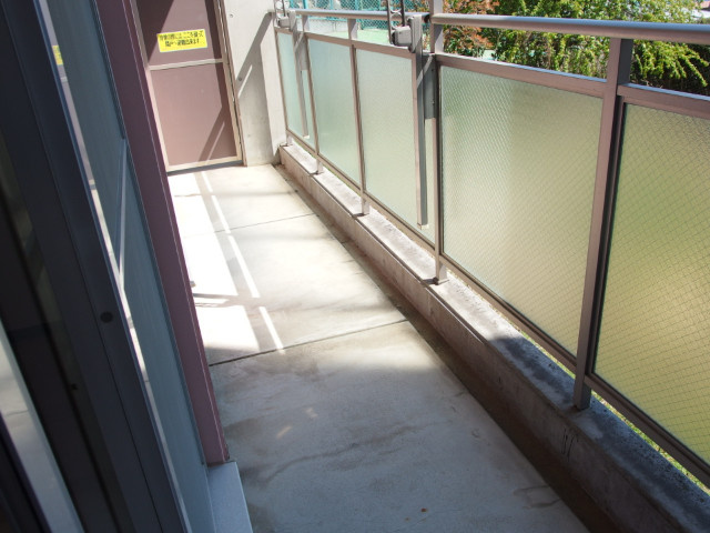 Palette T2のバルコニー