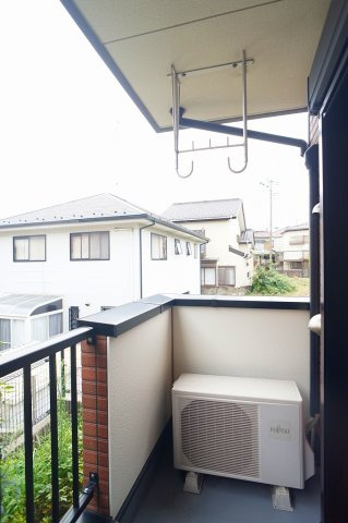 フォレストタウンⅠのバルコニー|開放的で明るい空間を演出してくれるバルコニーです