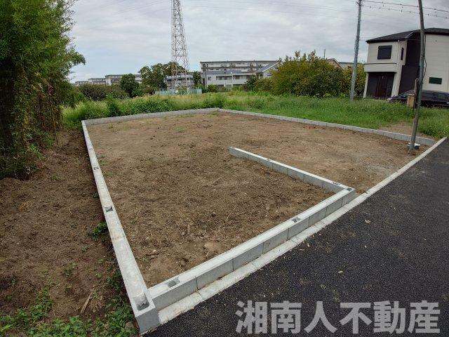茅ヶ崎市円蔵　新築戸建の外観|現地です