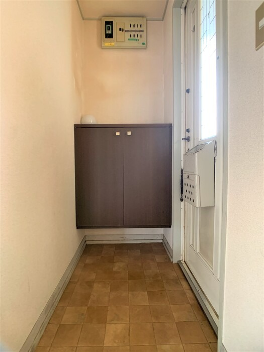 サンハイツセジュールＣの玄関