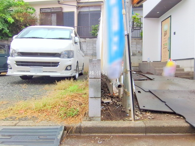 【新築分譲住宅】川越市むさし野1期の前面道路含む現地写真