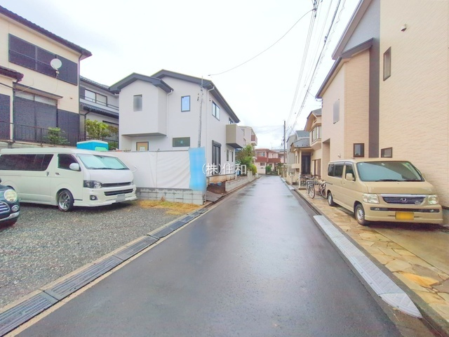 【新築分譲住宅】川越市むさし野1期の前面道路含む現地写真