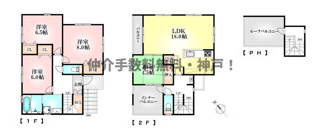 【間取り】 | 神戸市垂水区泉が丘3丁目　新築戸建　仲介手数料無料！ | 垂水区泉が丘3　新築　仲介手数料無料！