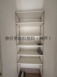 【収納】 | 神戸市垂水区泉が丘3丁目　新築戸建　仲介手数料無料！ | たっぷりとした収納スペースです
