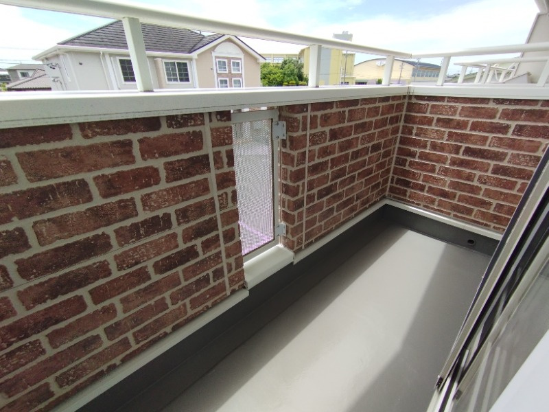 セントラル道本Ｂのバルコニー