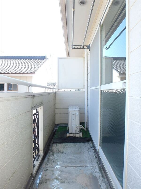 タウンコートのバルコニー