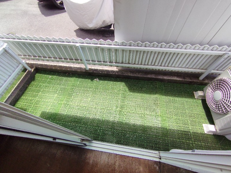 コーポラスウイングの庭