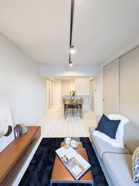 グレーシアフィット三軒茶屋　新築　ペット相談　駐車場の居間・リビング