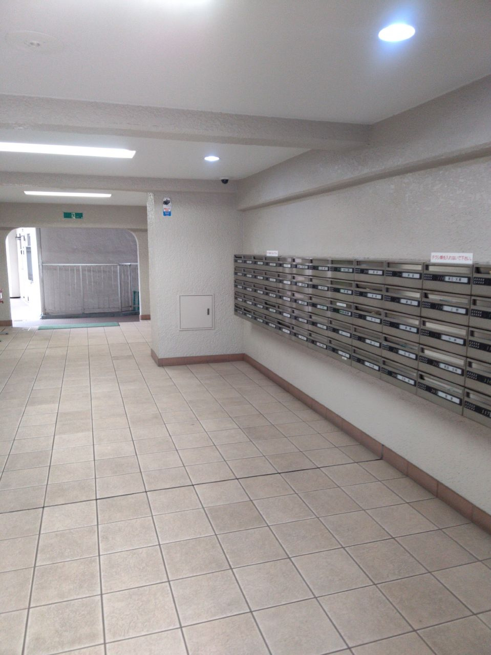 川崎大師第2スカイハイツのロビー