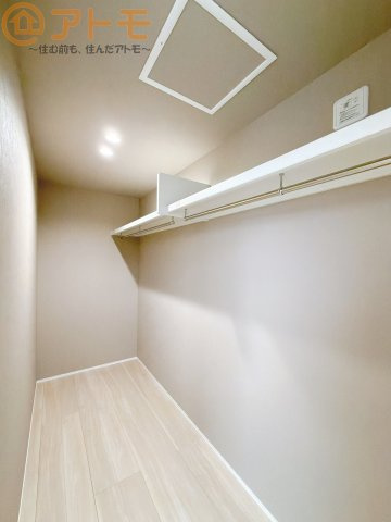 【収納】 | 駿河区池田　戸建　全1棟 | 収納家具を減らせる容量の大きなクローゼット♪