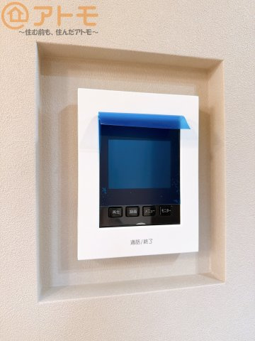 【防犯設備】 | 駿河区池田　戸建　全1棟 | TVモニター付きインターホンは訪問者を確認することができて、防犯性に優れています♪