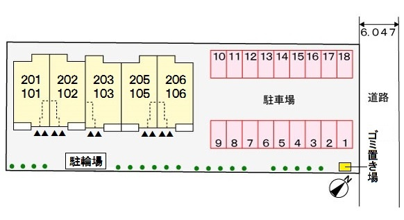 エスペランサの区画図