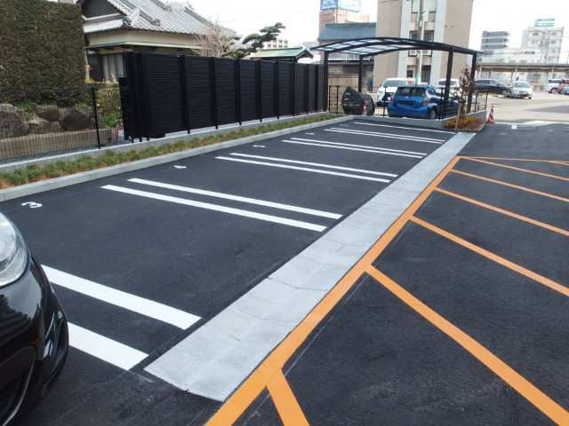 マンハッタンの駐車場