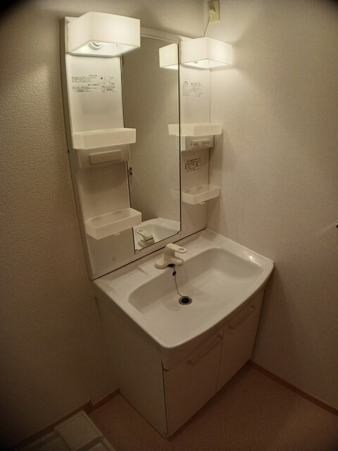 ハピネス優の洗面所