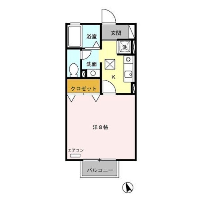 ジュネス　ヴィラージュの間取り