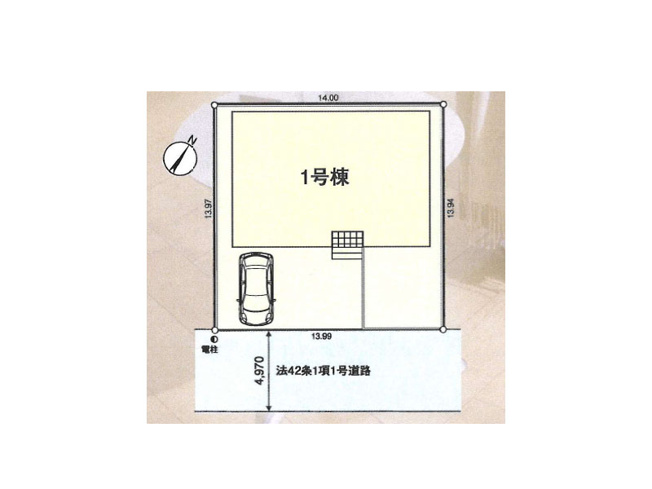 【間取り】 | 新座市あたご3丁目　新築一戸建住宅　全1棟　(保谷店) | 階段の昇り降りなく生活できるので将来的にも安心な「平屋」