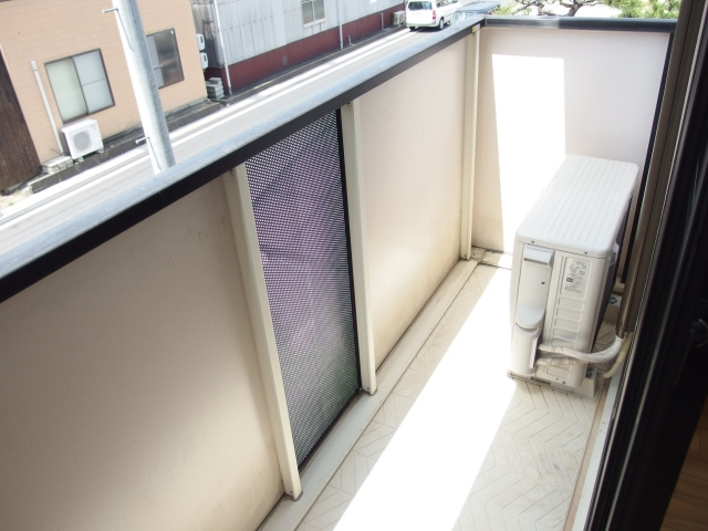 パークサイド大門のバルコニー