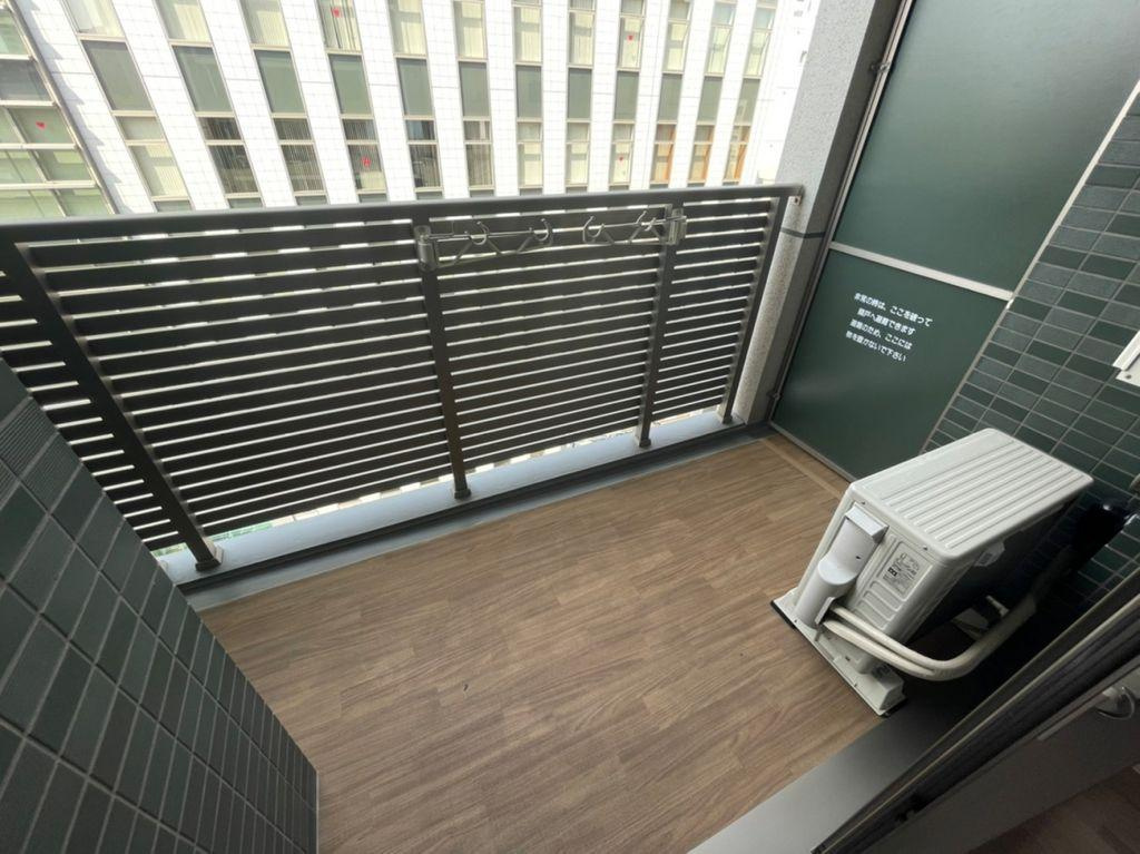 プレサンス金山デュアル　名古屋市賃貸　仲介手数料無料のバルコニー|庭