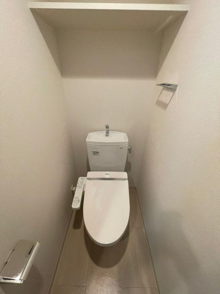 プレサンス金山デュアル　名古屋市賃貸　仲介手数料無料のトイレ|トイレ