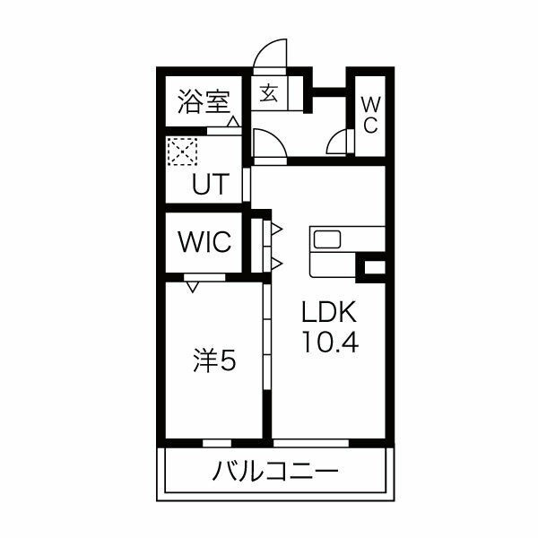 リトリート蓑川の間取り