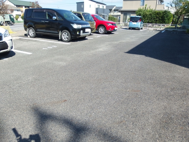 エントピアいないの駐車場
