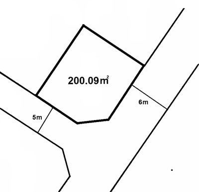 【区画図】 | 沼津市根古屋97　中古一戸建て