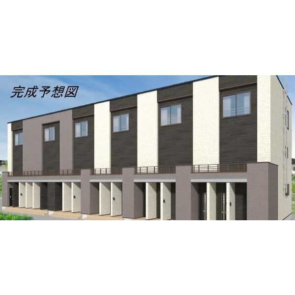 ヒカルサ岡崎日名西町の外観パース