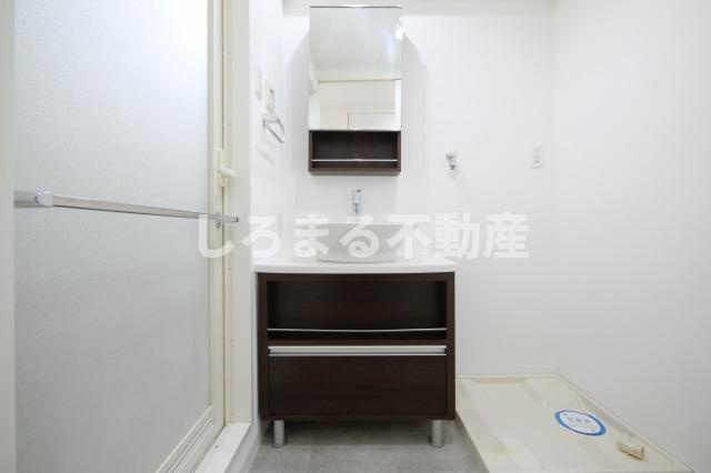 南堀江プライマリーワンの洗面所