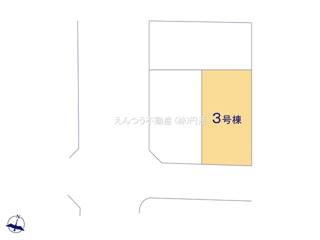 中割町1期の区画図