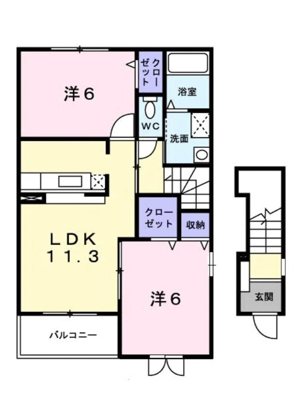 フォーシーズンズの間取り