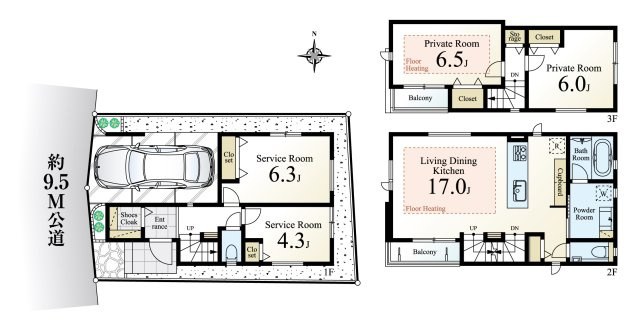 練馬区平和台4丁目 限定1棟の外観|利便性と暮らしやすさが共存した魅力的なロケーション♪
家と人が調和する美しい街並みに誕生いたします