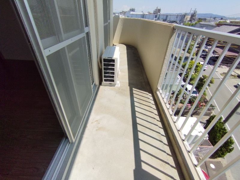 アビタシオン酒井のバルコニー