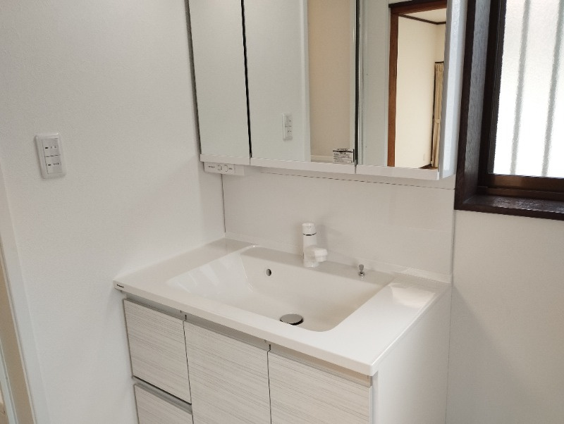 宮地貸家の洗面所