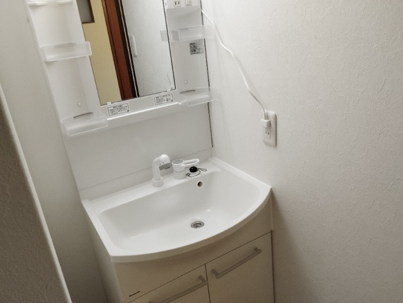 宮地貸家の洗面所