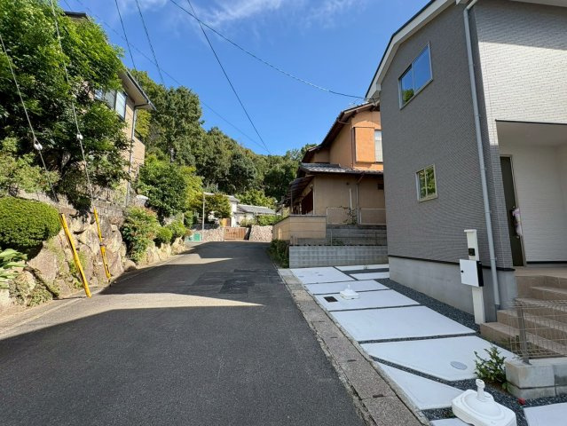 京都市伏見区醍醐大高町2号地の前面道路含む現地写真