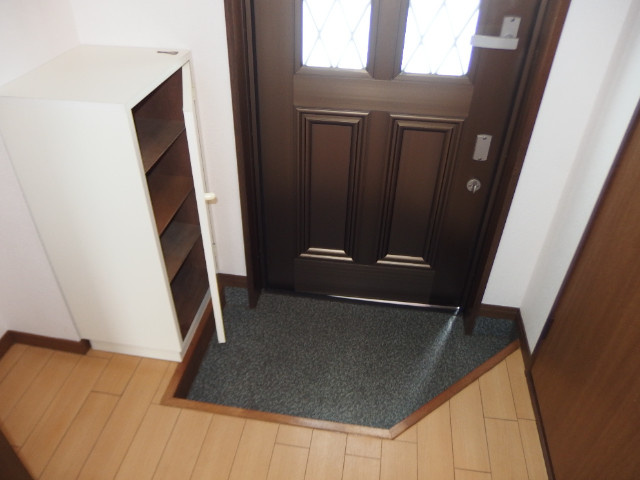 エクセル井田の玄関